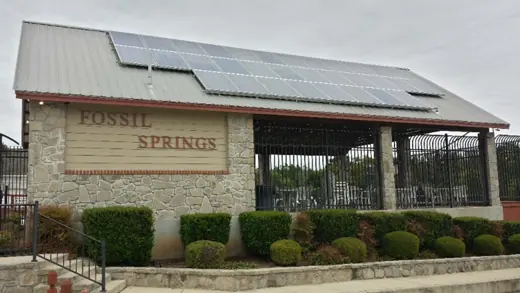 A completed commercial solar installation by Advanced Solar, photo 4