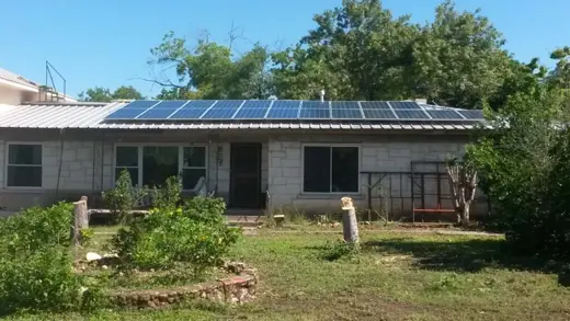 A completed residential solar installation by Advanced Solar, photo 14