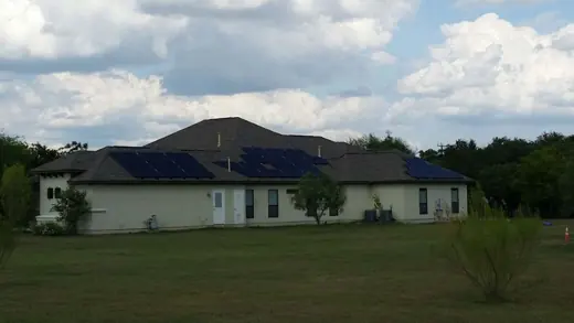 A completed residential solar installation by Advanced Solar, photo 16