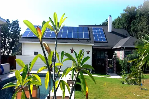 A completed residential solar installation by Advanced Solar, photo 18