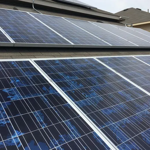 A completed residential solar installation by Advanced Solar, photo 19