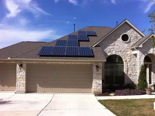 A completed residential solar installation by Advanced Solar, photo 38