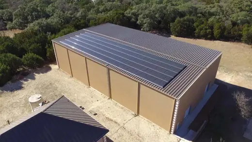 A completed residential solar installation by Advanced Solar, photo 44