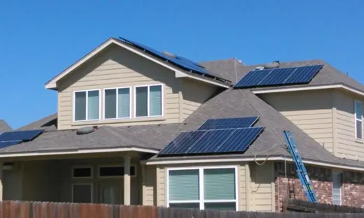A completed residential solar installation by Advanced Solar, photo 48
